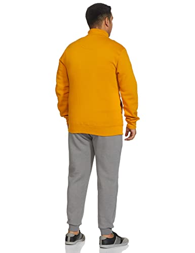 Image of Amazon Brand - Symbol Women's Men's Cotton Blend High Neck Fleece Sweatshirt (Available in Plus Sizes)