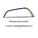 Fiskars 24” Bow Saw SW31, Fixed blade, Length: 70 cm, Plastic blade guard included, Steel, Black/Orange, 1000615