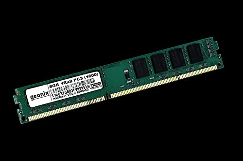 Image of GEONIX 8GB DDR3 1600 MHz Desktop RAM for Standard & Gaming PC | 8IC|240 Pin (3years Warranty)