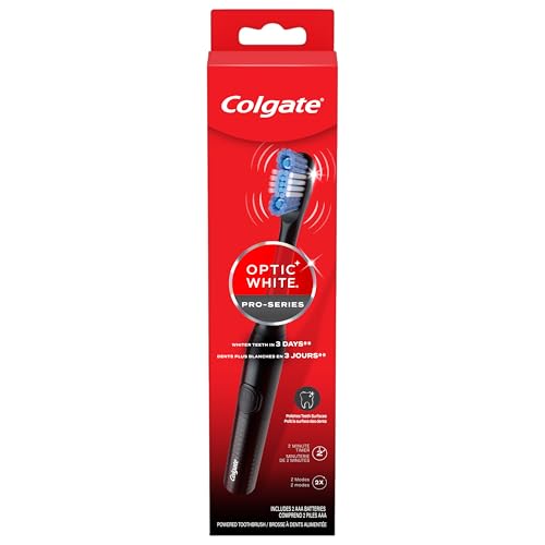 Colgate Optic White Pro-Series Whitening Battery Operated Toothbrush 61019673 の商品画像 4