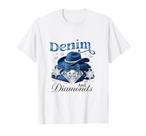 Denim and Diamonds Western Cowgirl Glam Style for Women...
