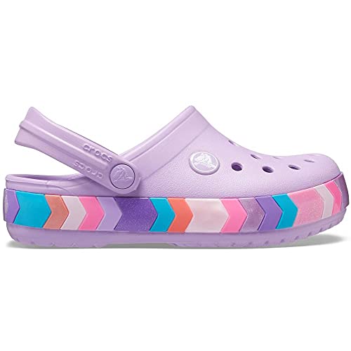 Image of Crocs Unisex Kids Crocband Cheveron Beaded Clog