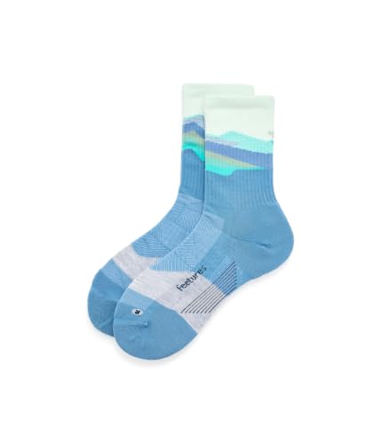 Image of Feetures Trail Max Cushion Mini Crew Sock - Hiking Socks for Men & Women