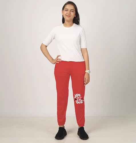Image of SHODOX Girls Cotton Blend Printed Regular fit Track Pants (Pack of 3)