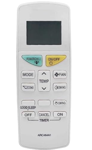 Image of LUCRE All AC Remote Compatible for DAIKIN Ac 1, 1.5, 2 Ton, 3 Star 4 Star 5 Star [ Kindly Match Image with Old Remote Image Or Check Next Model for Same Remote ] (Model Number 9)