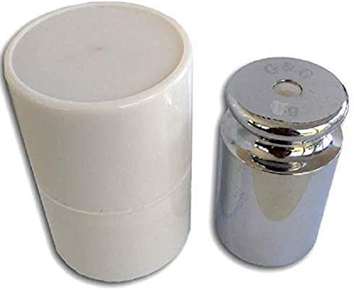 G & G M2 Eisen 100g Kalibriergewicht Prüfgewicht inkl. Schutzhülse/Kalibriergewicht für Digitalwaage von Waagen 100g