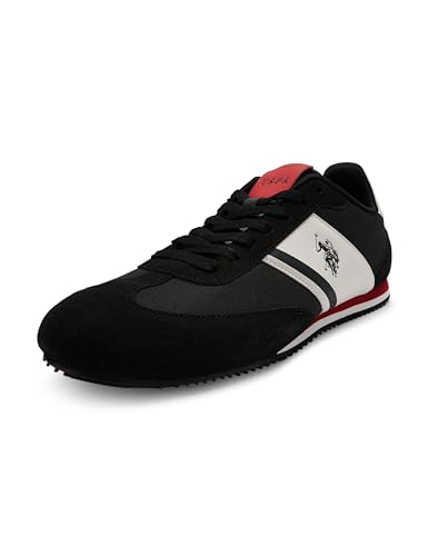 Image of U.S. Polo Assn. Mens VADLER|Black Stylish Casual Sneaker Shoes for Man