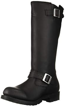 mens black leather motorcycle boots