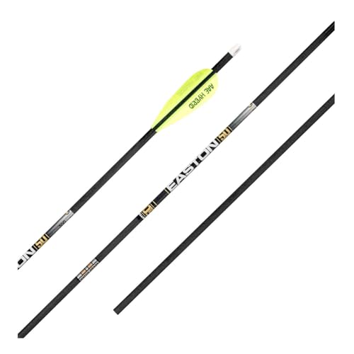 Easton 5.0 Match Grade Fletched Arrows - 6 Pack by Easton