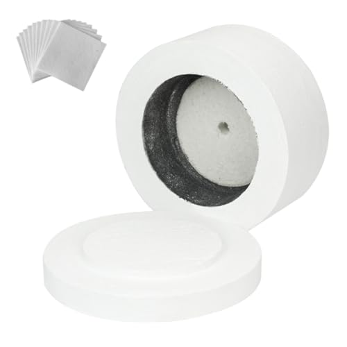 Microwave Kiln for Glass Fusing, 7.7×4.3in Pottery Kiln with Paper, Professional for Home Use Melting Jewelry Making Microwave for Pottery