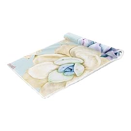 RATGDN Sports Cooling Towel 2 Pack–Watercolor Succulent Plants Fast Drying Towels, for Yoga, Sport, Running, Gym, Workout, Camping, Fitness, Workout & More Activities