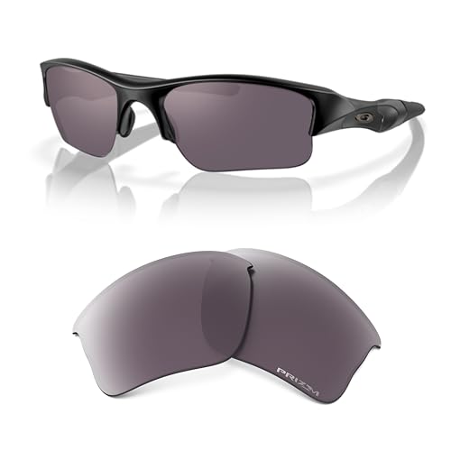 Image of Oakley Flak Jacket XLJ OO9009 Replacement Lenses for Men for Women | In Black Iridium, Prizm Daily & Prizm Golf. Polarized options available. Bonus 4-piece care kit included.