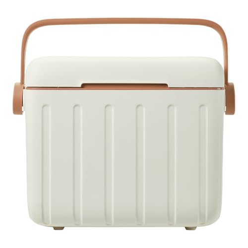 Nevera portátil de 6 litros para camping, hielera aislada con asa, pequeña cubeta de hielo al aire libre para picnic, barbacoa, viajes, playa o viajes de pesca