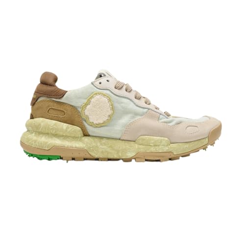 Chacrona Linen - Casual Sneakers for Men & Women - Comfortable & Durable Leather and Linen Sneakers