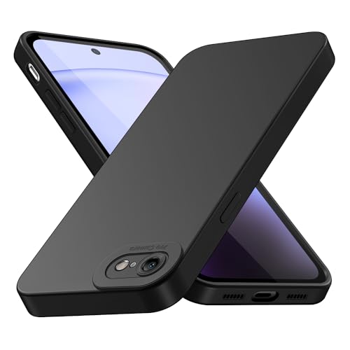 Tenphone Case for iPhone SE 2022/SE 2020 and iPhone 8/7 (4.7), Soft Silicone Protective Case Cover, Shockproof Cover with Camera Protection, Compatible with IP SE 3/8/7 TPU (Black) Tenphone Case for iPhone SE 2022/SE 2020 and iPhone 8/7 (4.7), Soft Silicone Protective Case Cover, Shockproof Cover with Camera Protection, Compatible with IP SE 3/8/7 TPU (Black)