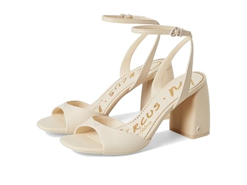 Circus NY by Sam Edelman Women's Aria Heeled Sandal, Vanilla Bean, 8