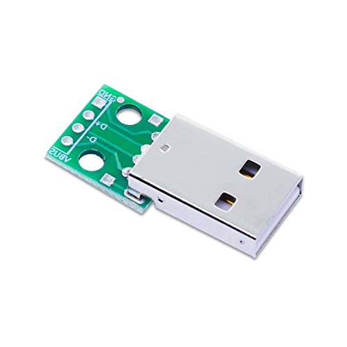 Adaptador USB-A Macho a DIP 4 pines, pack de 20 miniatura 3