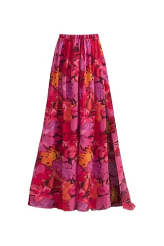 Image of AARAM Stylish Premium Women's One Piece Swimsuit with Cover Ups Wrap Skirt Sarong Floral Print Monokini Tummy Control Swimwear, Printed Costume Women Beach Wear