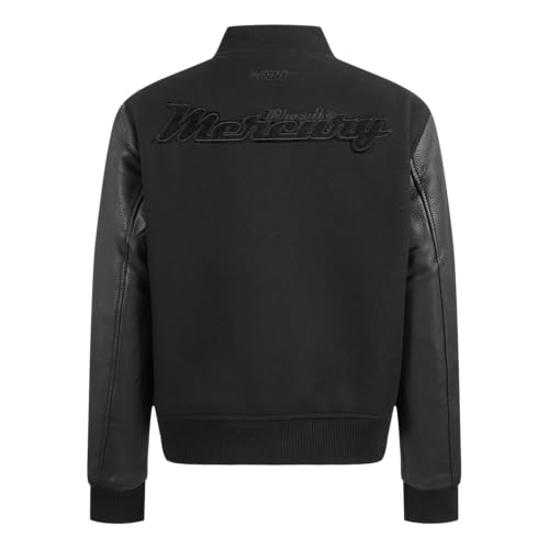 Image of Pro Standard Womens WNBA Classic Triple Black Varsity Jacket