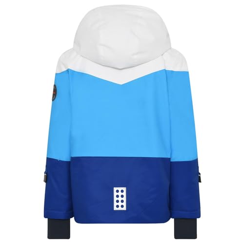 Foto von LEGO Wear Unisex Wear Jungen Skijacke Winterjacke 5.000 Wassersäule Atmungsaktiv Lwjested 708 Regenjacke, 570, 110 EU
