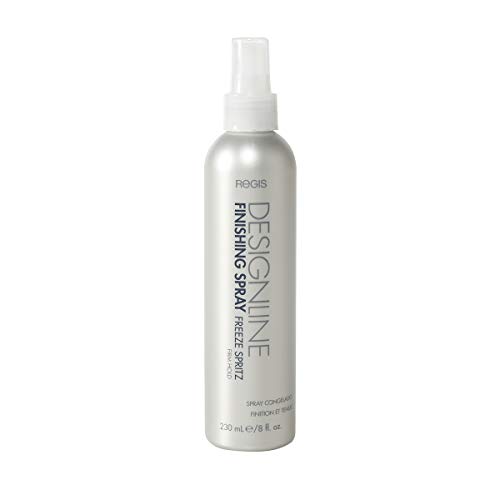 Finishing Spray Freeze Spritz 55% VOC, 8 oz - Regis DESIGNLINE - Firm Hold Strengthening Non-Aerosol Hairspray (1 Pack)