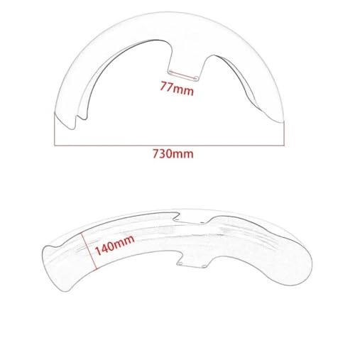 Garde-boue hugger de moto pour Touring Road King - 5