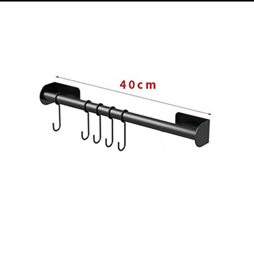 Stands Keukengerei Bar Hanger Roestvrijstalen Beugel Opknoping Rail Plank Met Verbeterde Lijm, Hanger Haken Voor Pot… - Image 3