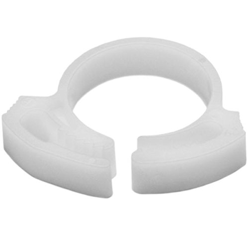 SNP12A10M4 Snapper Hose Clamps, 61"/.717" Min/Max Diameter, POM, White (Pack of 1000)
