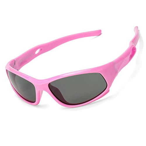 Pro Acme TR90 Unbreakable Polarized Sports Sunglasses for Kids Boys and Girls