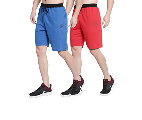 Image of OORA Men's Plus Sizes Cotton Shorts M to 5XL, 28 to 48 Inches Waistline
