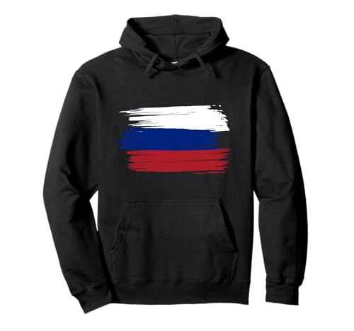 Russia Russian Flag Soviet Moscow Gift Felpa con Cappuccio