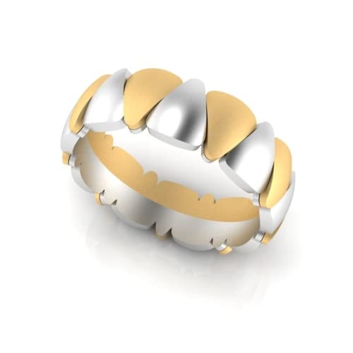 18KT (750) Yellow Gold Ring For Women-H-042-L