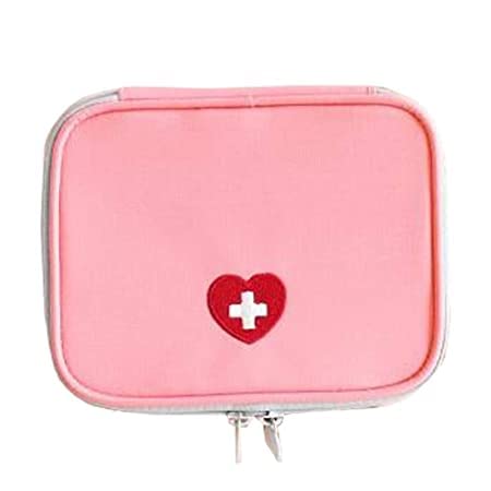 Medicine Pouch Travel Piils Storage Pouch | Medicine Drug Pill Storage Travel Bag Organizer Emergencies First Aid Case Pouch Double Zippers Handy Pills Pocket Emergency Medicine Bag-image-28