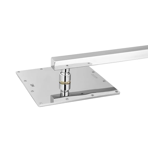 Image of SAM Shower Slim High Pressure Rainfall Showerhead Without Arm for bathroom (Sandwich Square, 8 * 8)