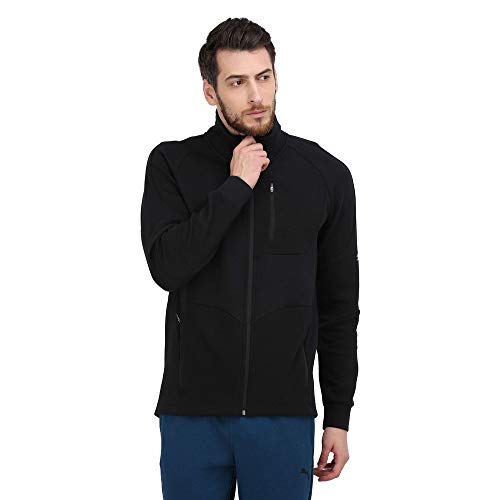 Image of Puma Men's Cotton Blend Standard Length Jacket