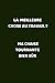 La meilleure chose au travail ? ma chaise tournante bien sûr: Carnet de Notes , Journal Intime , ou Planificateur , Drôle , Blague , Humour , Cadeau ... , Retraite , Noël , Fin d'année ; 120 pages