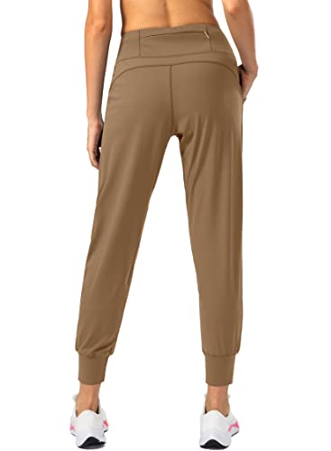 Image of Soothfeel Women's Joggers with Zipper Pockets High Waisted Athletic Workout Yoga Pants Joggers for Women