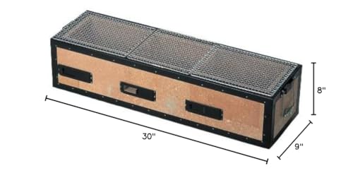 Kinka BBQ Diatomite Charcoal Grill Barbecue Hibachi Stove 77 x 23cm BQ8T Konro yakitori Japanese