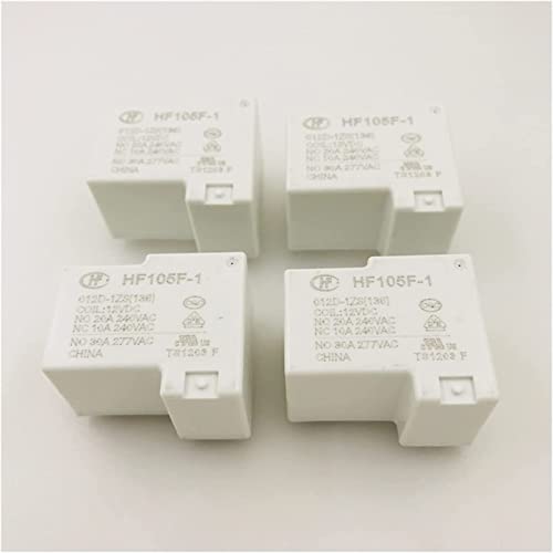 Relais HF105F 1 012D JQX 105F 1 de 30A pour circuit imprimé