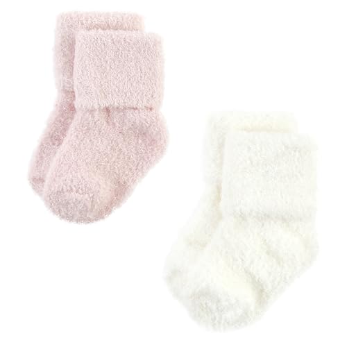 Image of Hudson Baby Baby 8-pack Cotton Rich Newborn and Terry Socks