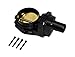 A-Team Performance 4-Bolt LS Drive By Wire Throttle Body - 92mm High-Flow Bore & Gen4 LS Throttle Body - Gold Blade 6-Pin Connector & Compatible with GM Intake Manifolds - 92mm, Black, Pack of 1
