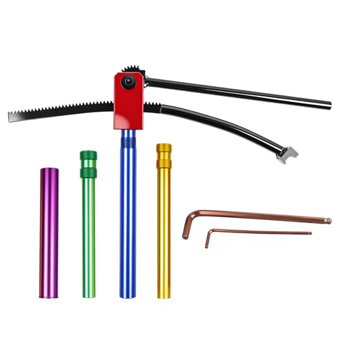 Donbalauto Dirt Bike Tire Changing Tools Compatible with Enduro and Motocross Dirt Bike Tire Changer for 16 to 21 Wheels 15/17/20/25 Mm Axles