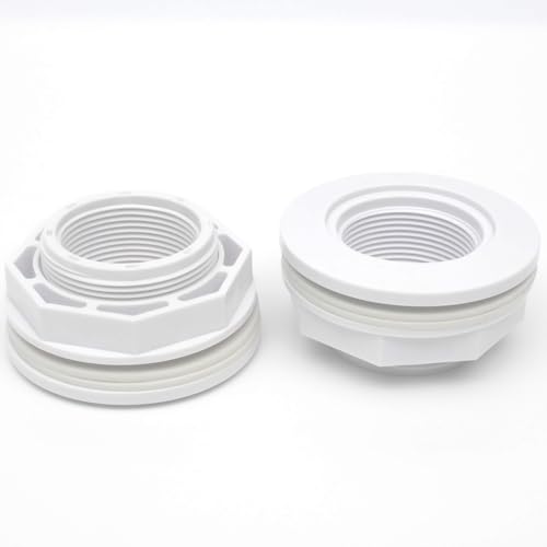 Compatible with Hayward SP1023 Pool Return Fitting 1-1/2'' FIP with Locknut & Gasket,Includes SP1419D Adjustable Eyeball Jet,Pool Return Inlet for Above Ground & Inground Vinyl Fiberglass Pools 2Pack