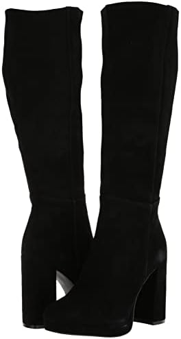 Steve Madden Women's Marcello Fashion Boot, Black Suede, 9.5 | Image 7