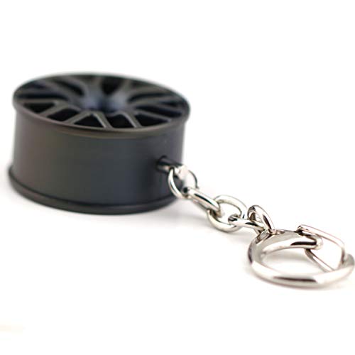 Image of maycom Creative Classic Tree Shrew Champion wheel Auto Part Model Wheel Rim Tyre Keychain Keyring Key Chain Ring Keyfob