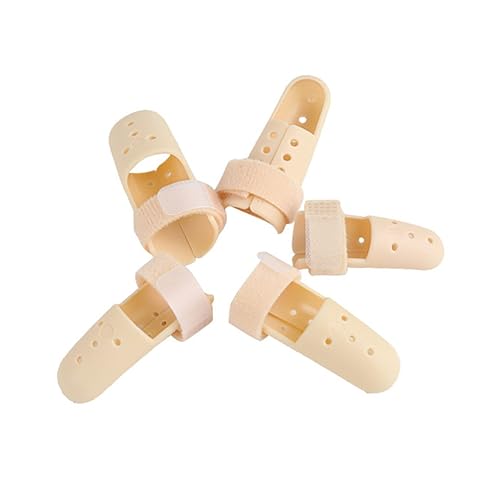 DEARMAMY 1PC Breathable Finger Splint Protector for Fractures and Joint Finger Band Cushioned Design for Relief and Injury Prevention
