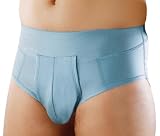 Slip Elastico per Ernia Inguinale Versione Confort marca ORIONE Art. 515 Azzurro Taglia 5 > 91-95 cm.