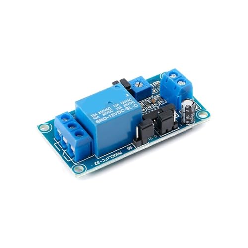 Relais temporisé DC 12V commutateur de minuterie pour montage domotique et auto