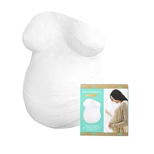 Kate & Milo Belly Casting Kit, Gender-Neutral Pregnancy Keepsake for Expecting Mothers, Baby Nursery Décor, Mother’s Day…