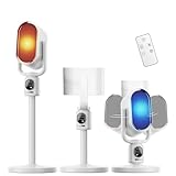 セラミックヒーター【2025新登場 速暖・省エネ・送風モ一ド】電気ヒーター 温風 換気·循環 3段階 5W/1100W/1500w 110°首振り 2~8Hタイマー機能 大風量 高さ調整 電気ファンヒーター 足元 節電 暖房器具 リモコン付 転倒オフ 過熱保護 お手入れ簡単 持ち運び便利 脱衣所 寝室 書斎 部屋 トイレ 洗面所 PSE認証済 日本語説明書 ホワイト